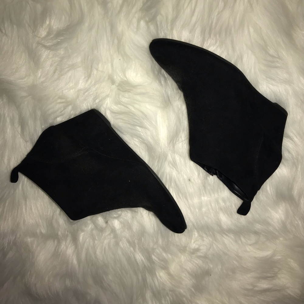 Black wedge heels (forever 21)